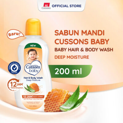 Cussons Baby Hair & Body Wash Deep Moisture