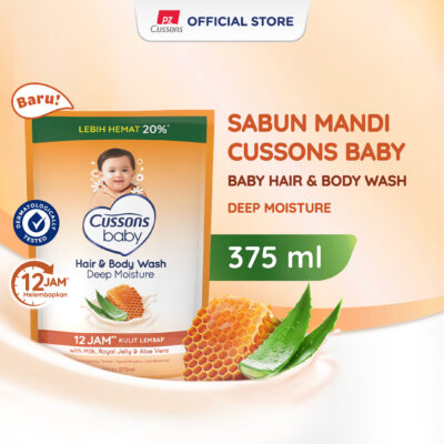 Cussons Baby Hair & Body Wash Deep Moisture